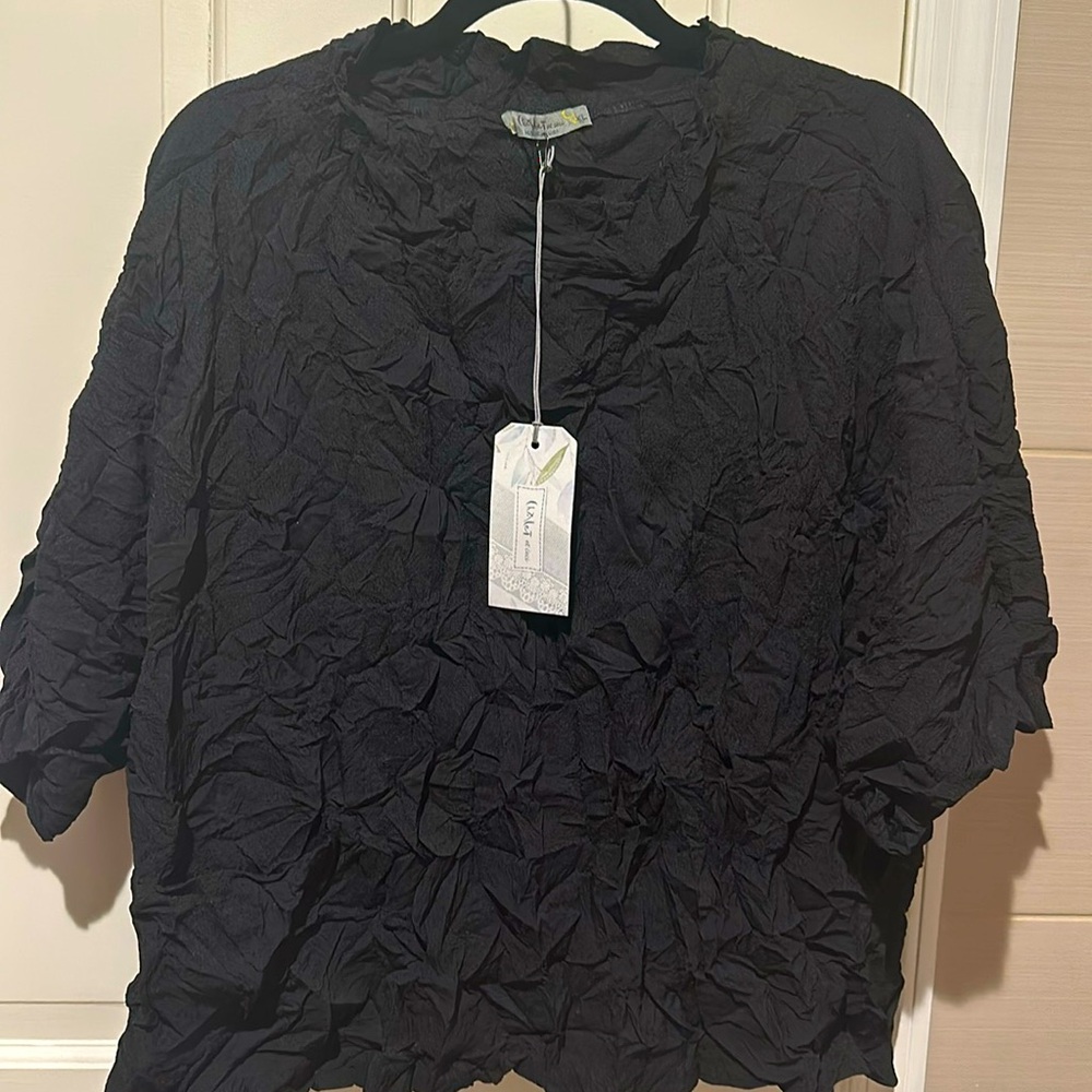 Chalet et Ceci Crinkle Top top